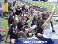 Eager Volunteers