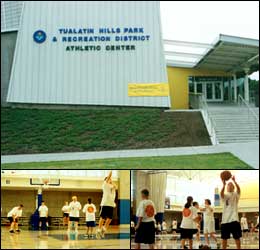 Views of Tualatin Hills Athletic Center