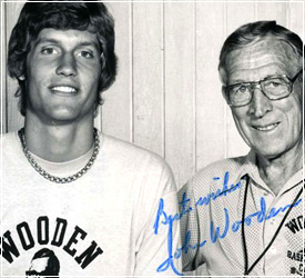 Scott Goold and John Wooden